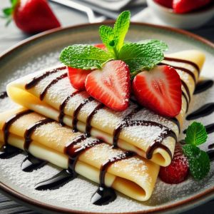 Crepes Strawberry😋